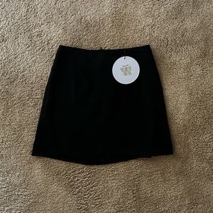 Princess Polly black mini skirt